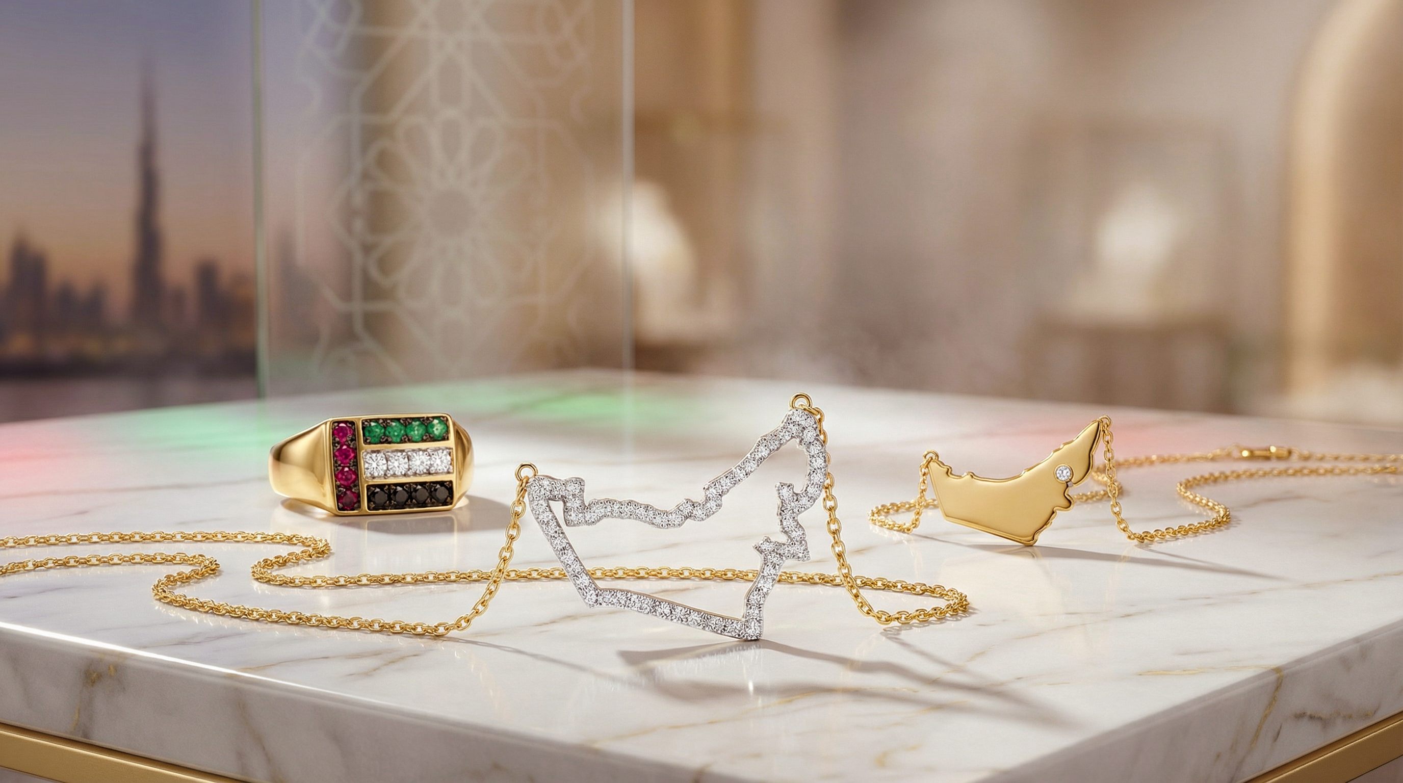 6 Meaningful UAE Pride Jewelry Pieces to Celebrate the Spirit of the Emirates